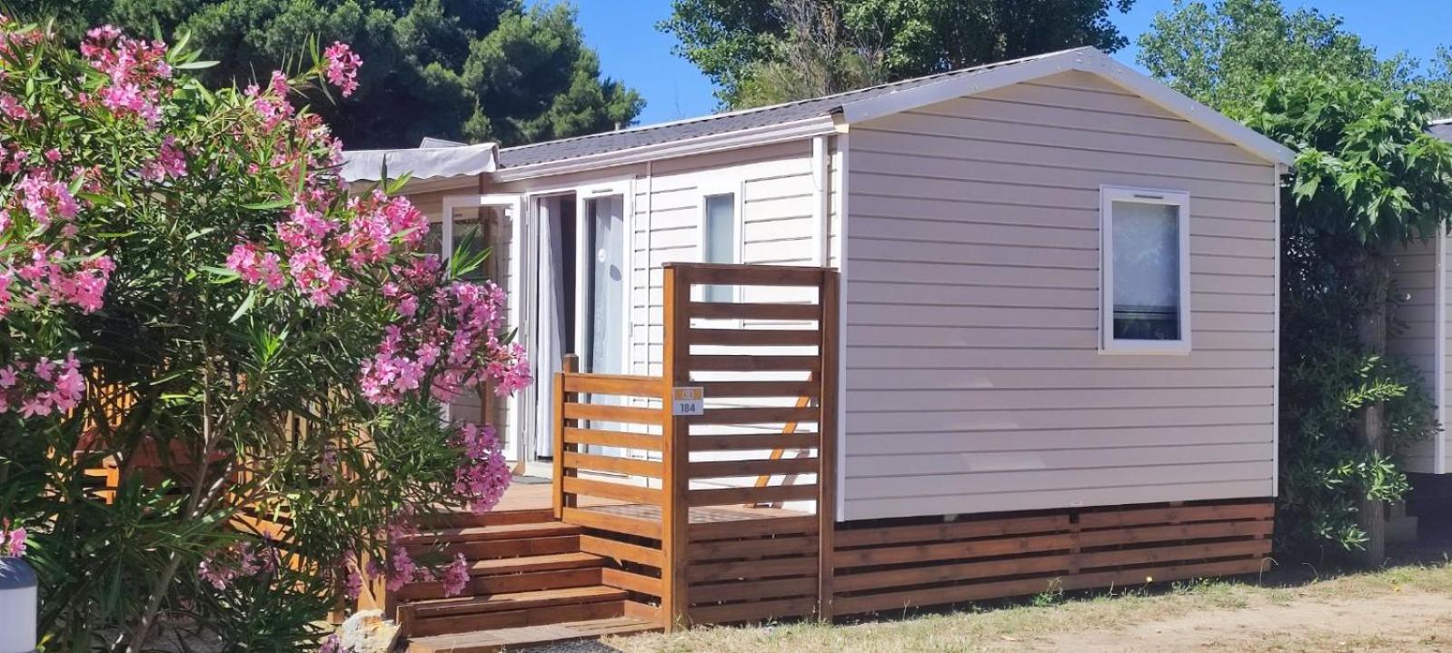 Mobil-Home Confort Tv Clim Narbonne-Plage Buitenkant foto